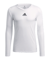 adidas Team Base Top langarm Weiss 