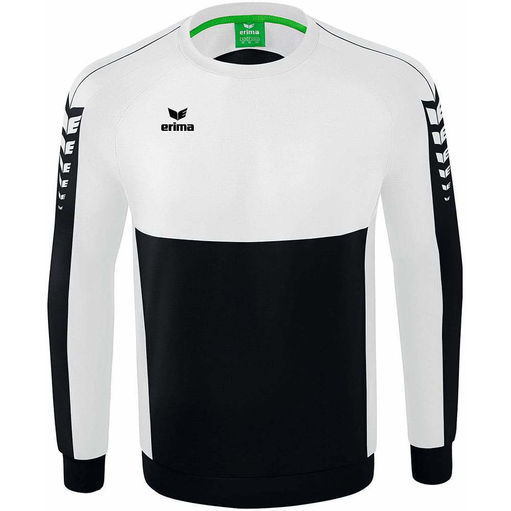 Erima Sweatshirt Six Wings schwarz-weiß