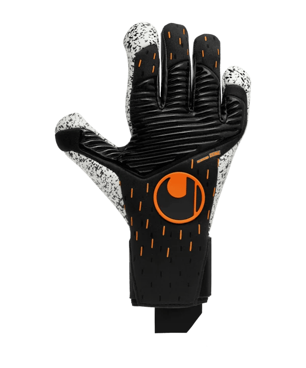 Uhlsport Supergrip+ HN Speed Contact TW-Handschuhe Schwarz Weiss Orange F01