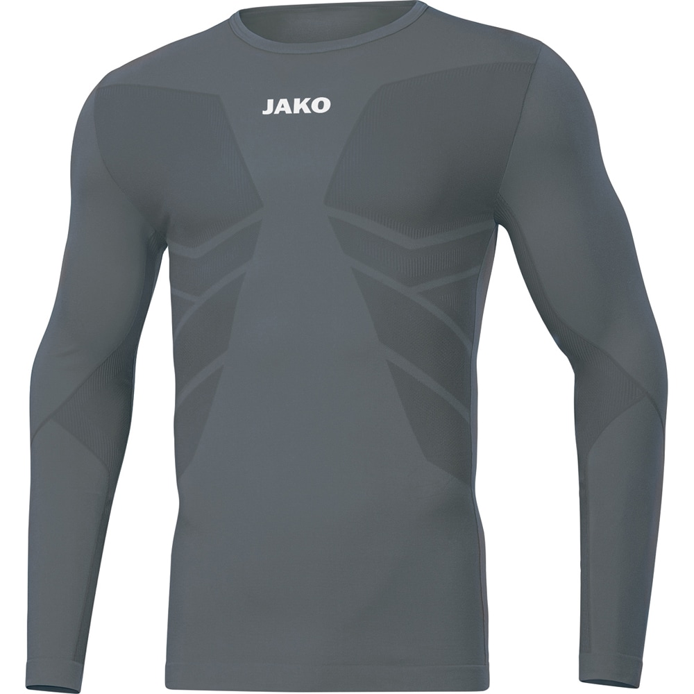 Jako Kinder Longsleeve Comfort 2.0 grau