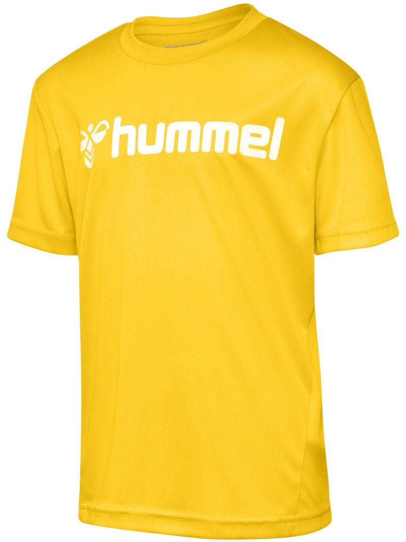 Hummel Hmllogo Jersey S/S Kids sports yellow