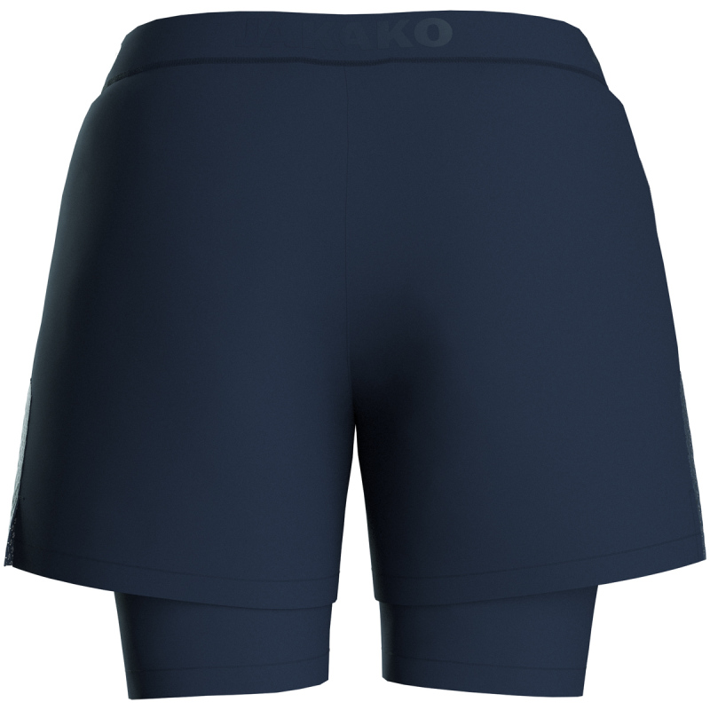 Jako Damen 2-in-1 Short Power marine Jako Damen 2-in-1 Short Power marine