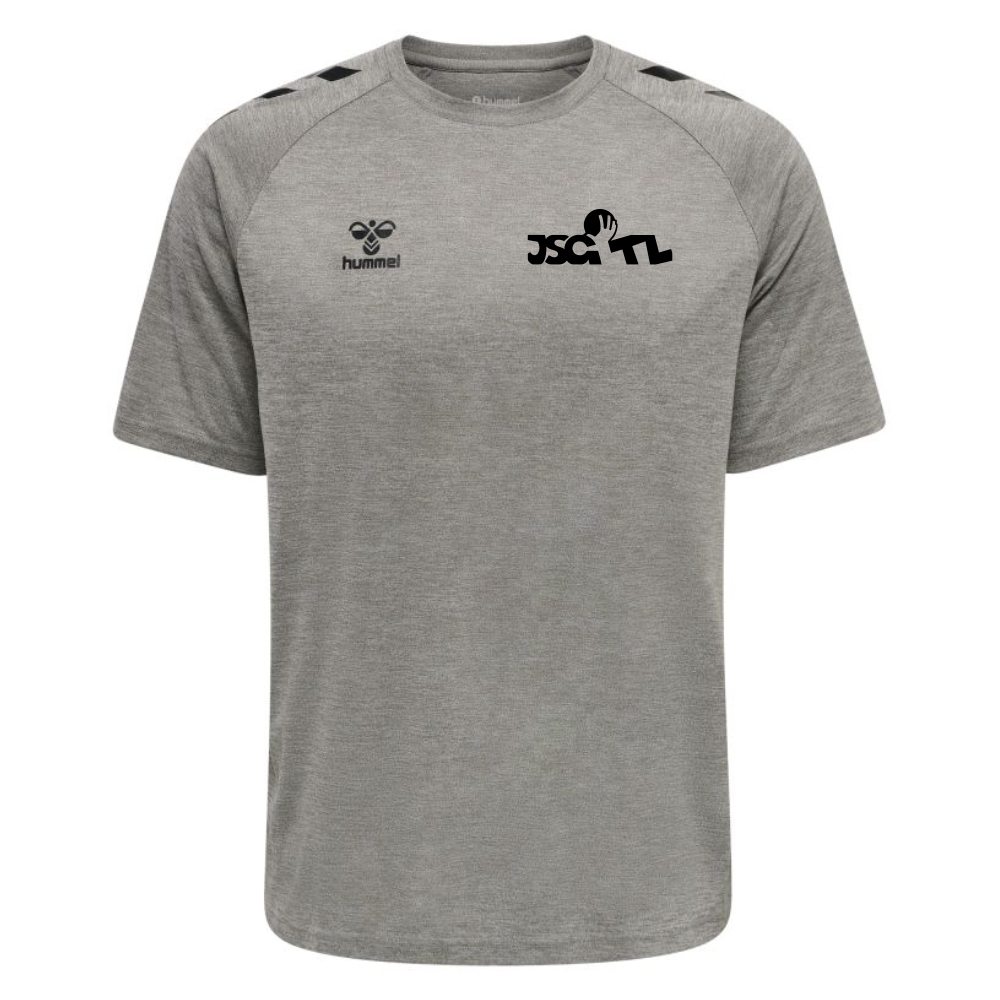 JSG Tecklenburger Land Core XK Poly T-Shirt anthrazit-schwarz