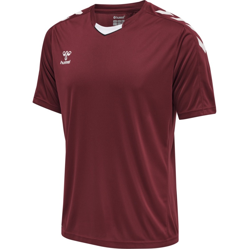 Hummel Hmlcore XK Poly Jersey S/S maroon