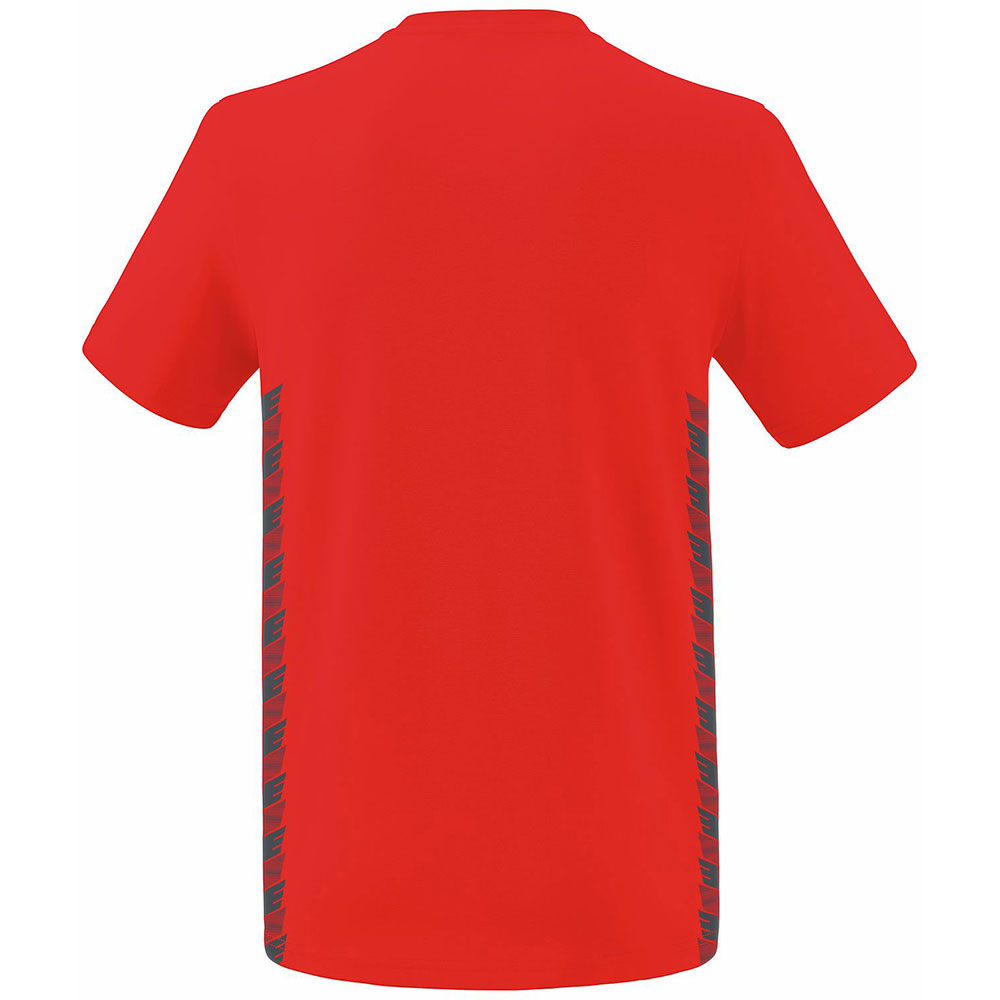 Erima Herren T-Shirt Essential Team rot-grau