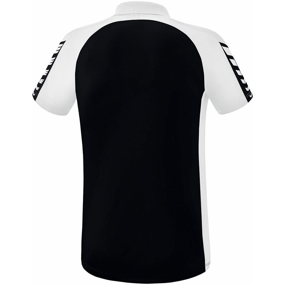 Erima Herren Polo Shirt Six Wings schwarz-weiß