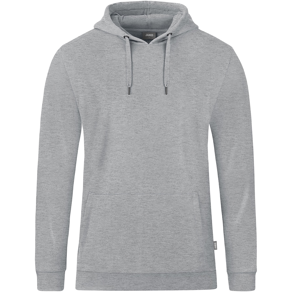 Jako Herren Kapuzensweat Organic grau