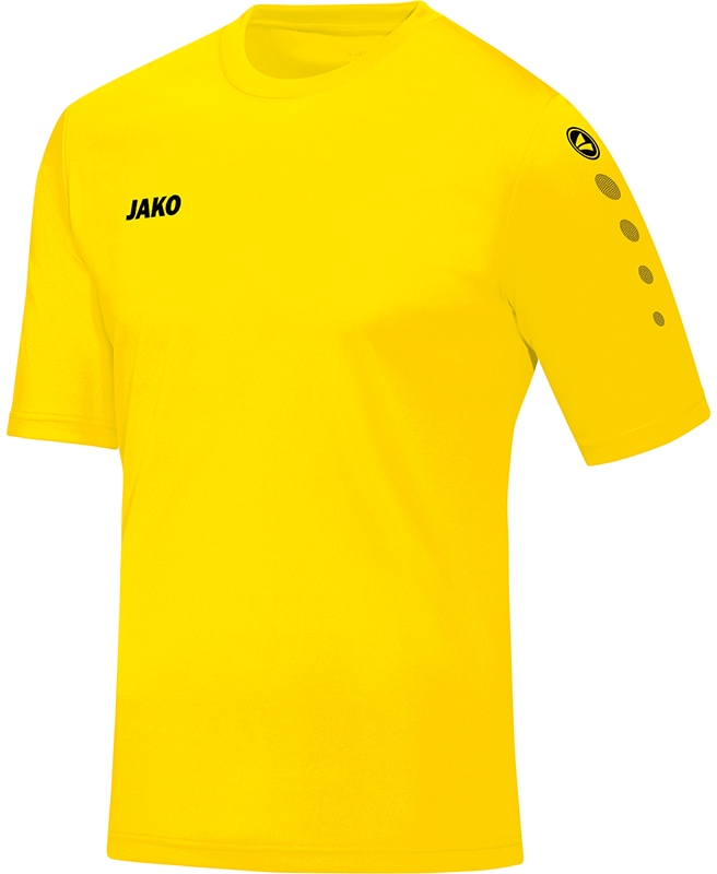 Jako Team Kurzarm Trikot citro