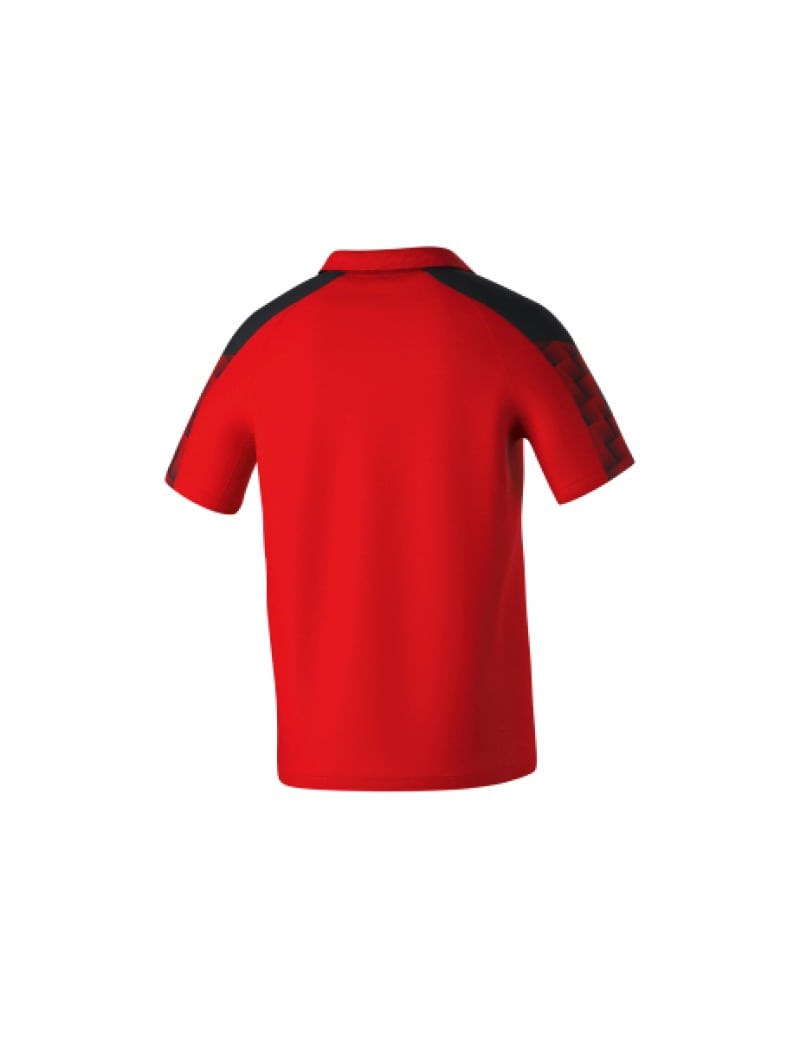 Erima EVO STAR Poloshirt rot schwarz