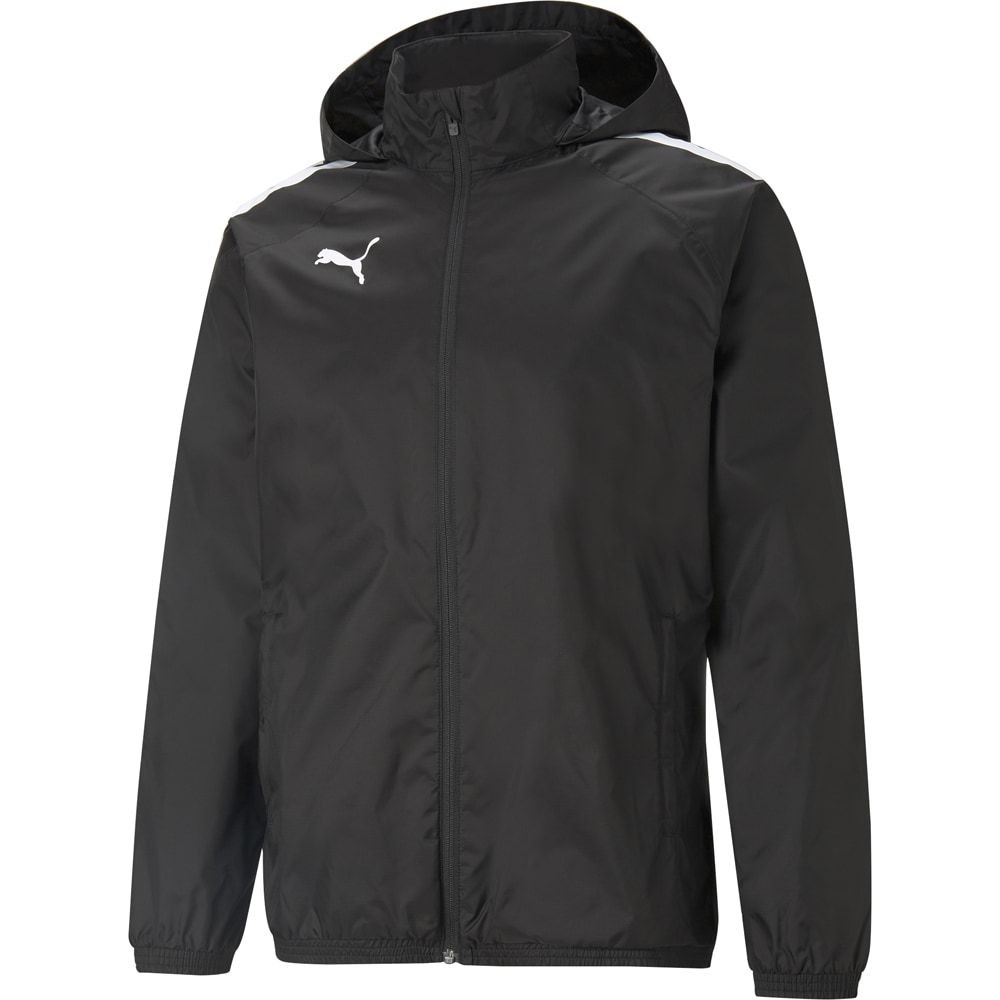 Puma Kinder Allwetterjacke teamLIGA schwarz