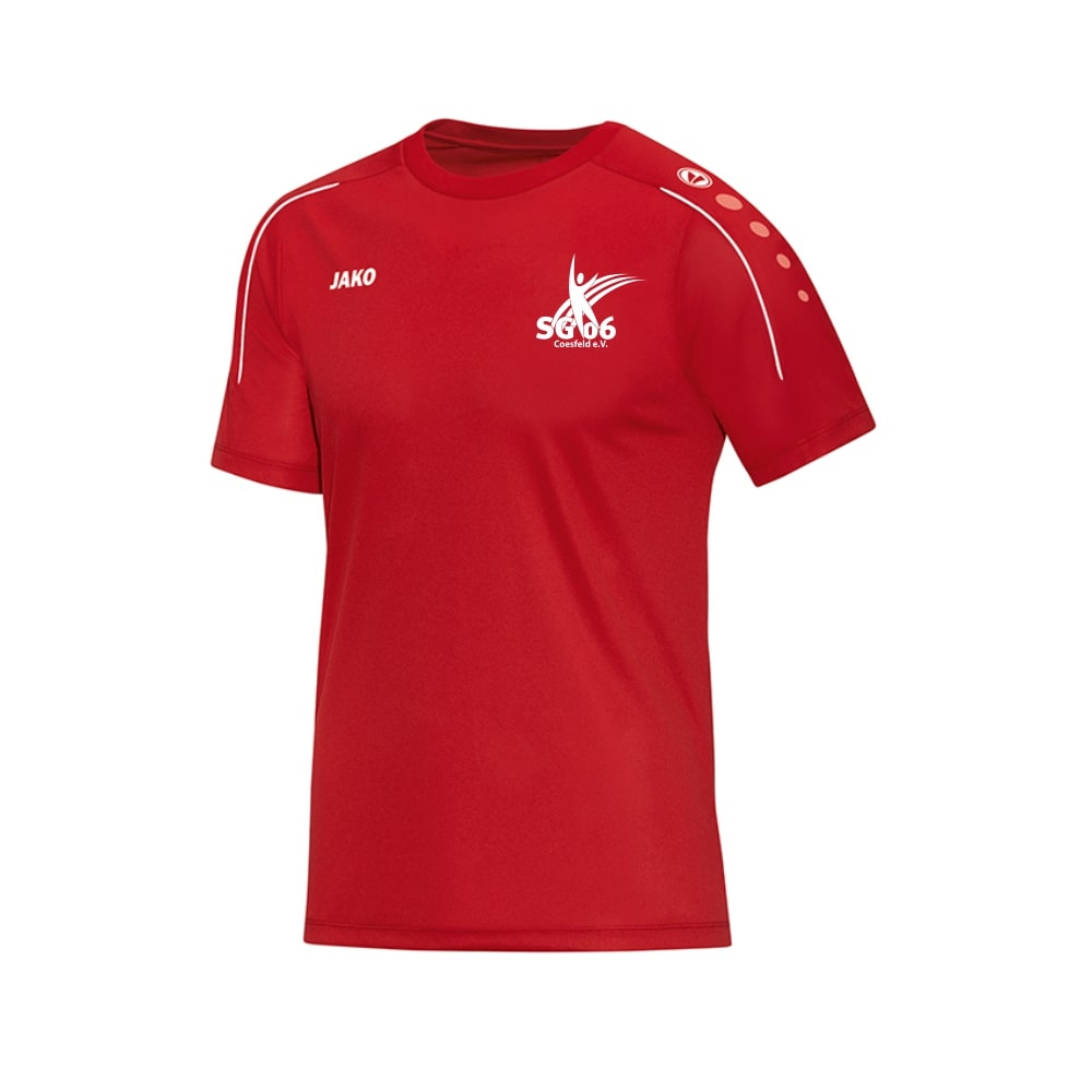 SG Coesfeld T-Shirt Classico rot-weiß