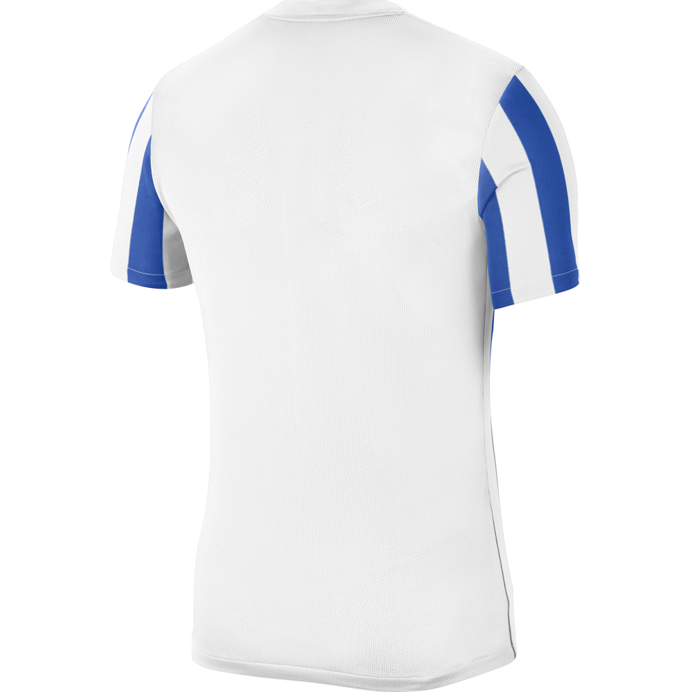 Nike Kinder Kurzarm Trikot Striped Division IV weiß-blau