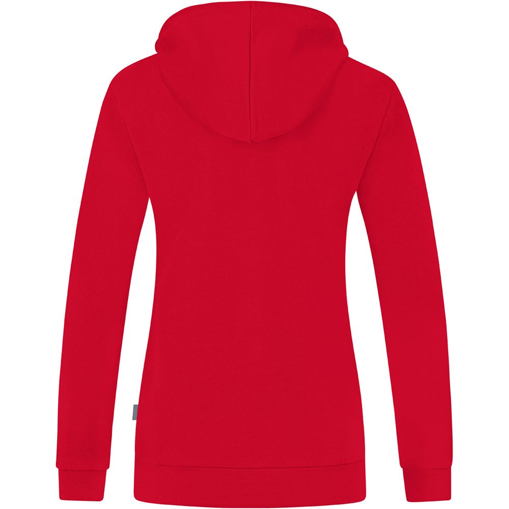 Jako Damen Kapuzenjacke Organic rot