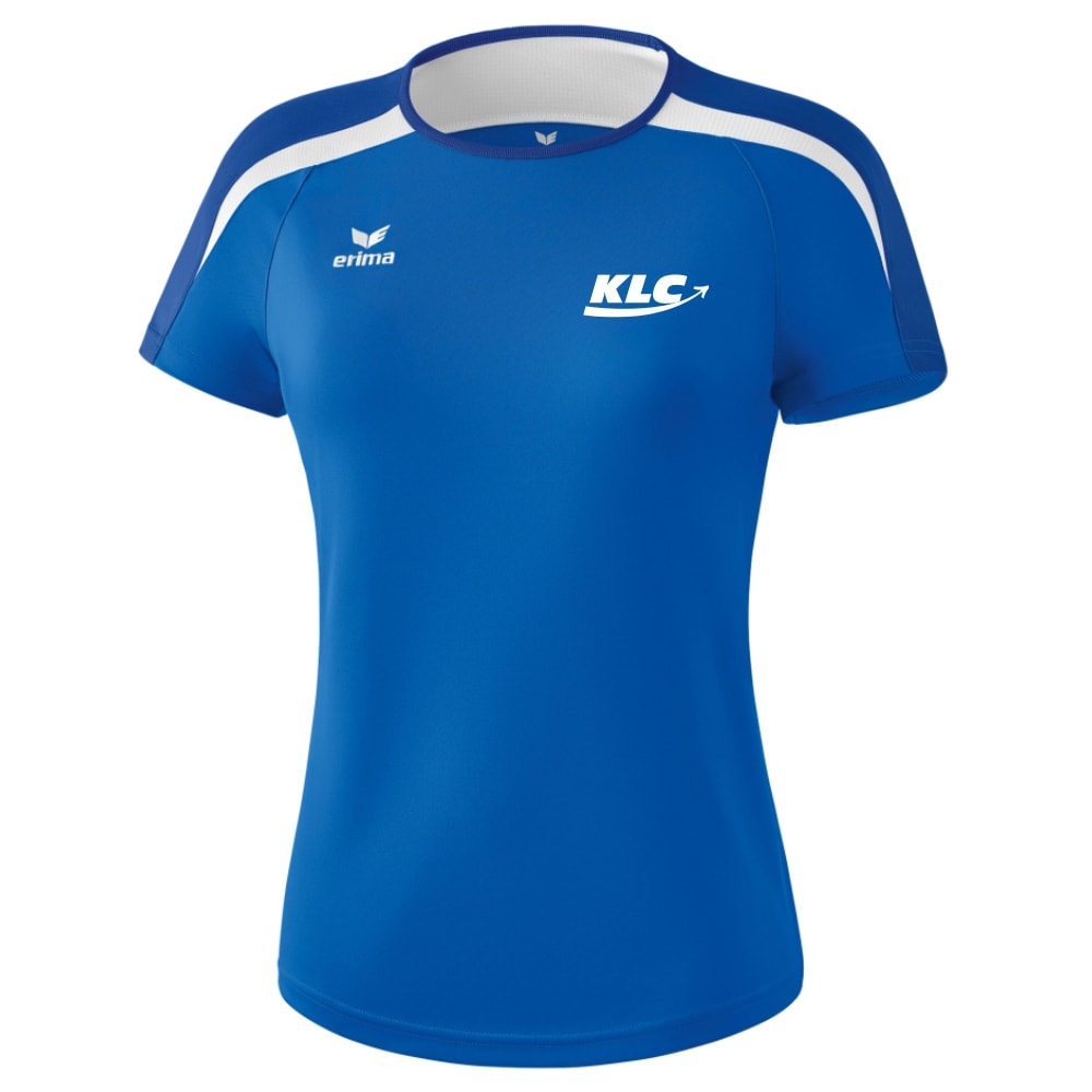 Korschenbroicher Leichtathletik Club Liga 2.0 T-Shirt blau-weiß