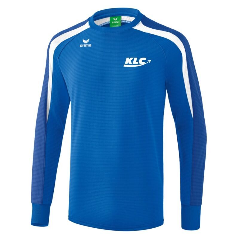 Korschenbroicher Leichtathletik Club Liga 2.0 Sweatshirt blau-weiß