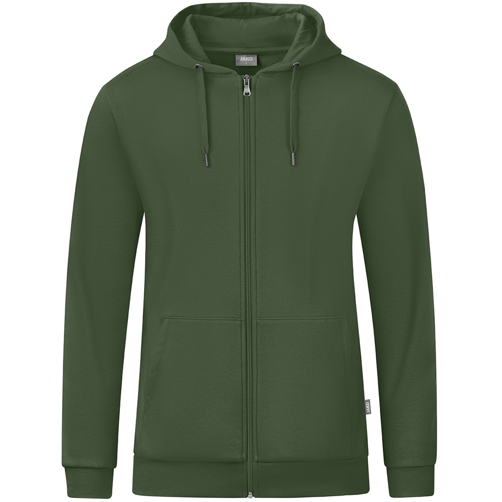 Jako Herren Kapuzenjacke Organic grün