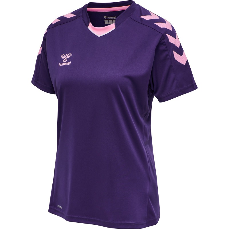 Hummel Hmlcore XK Poly Jersey S/S Woman acai