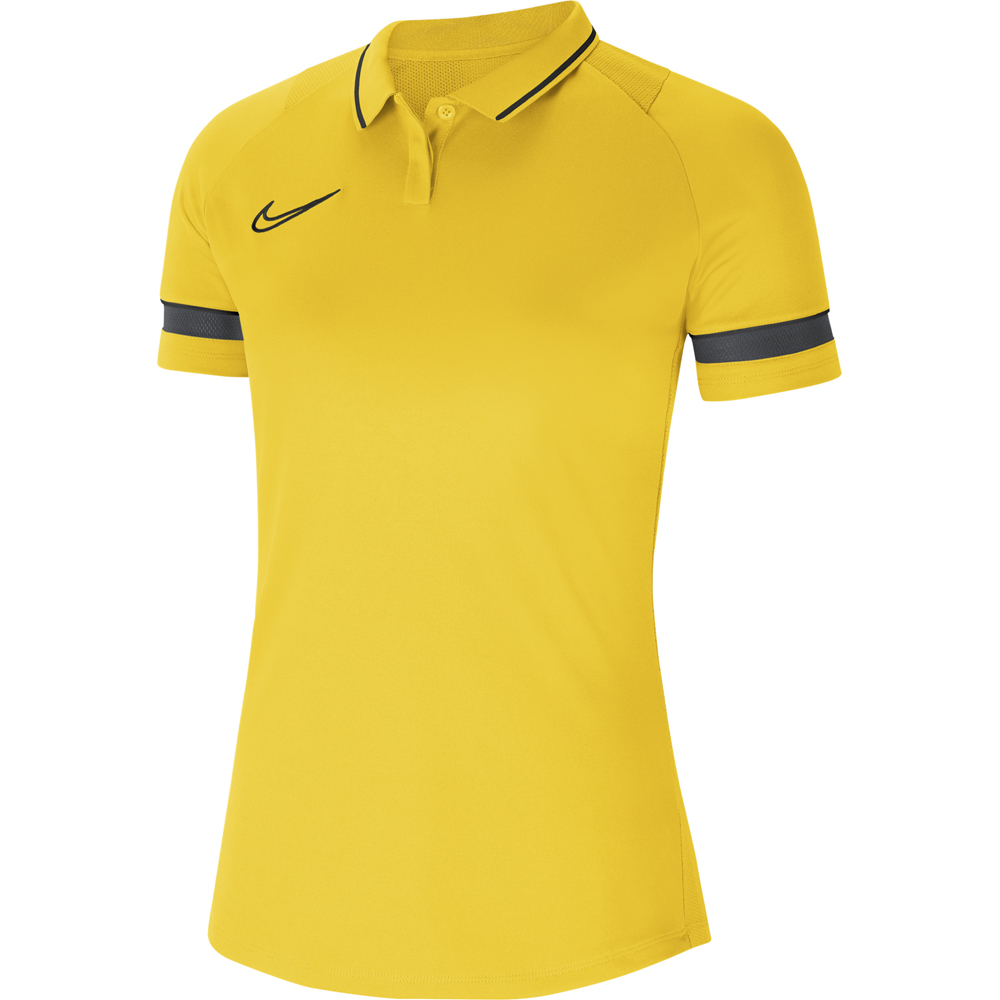 Nike Damen Poloshirt Academy 21 gelb-schwarz