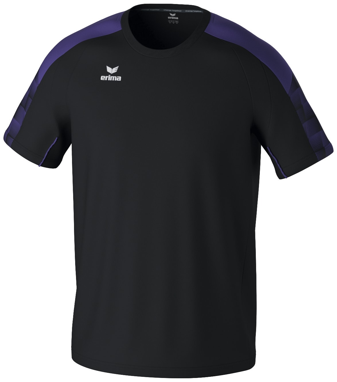Erima EVO STAR T-Shirt schwarz ultra violet