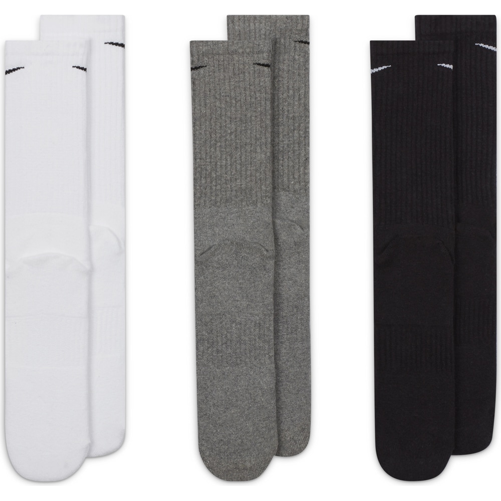 Nike Socken Everyday Cushioned 3er Pack schwarz-weiß-grau
