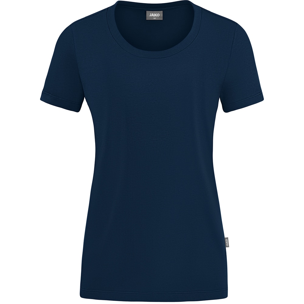 Jako Damen T-Shirt Organic Stretch blau