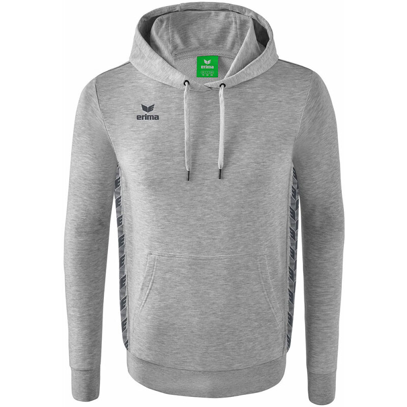 Erima Herren Kapuzensweat Essential Team grau