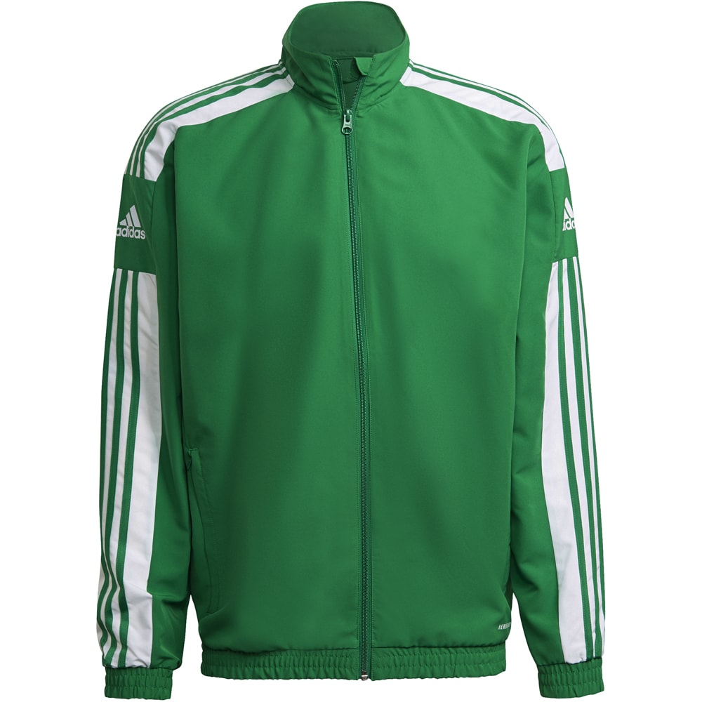 Adidas Herren Präsentationsjacke Squadra 21 grün-weiß