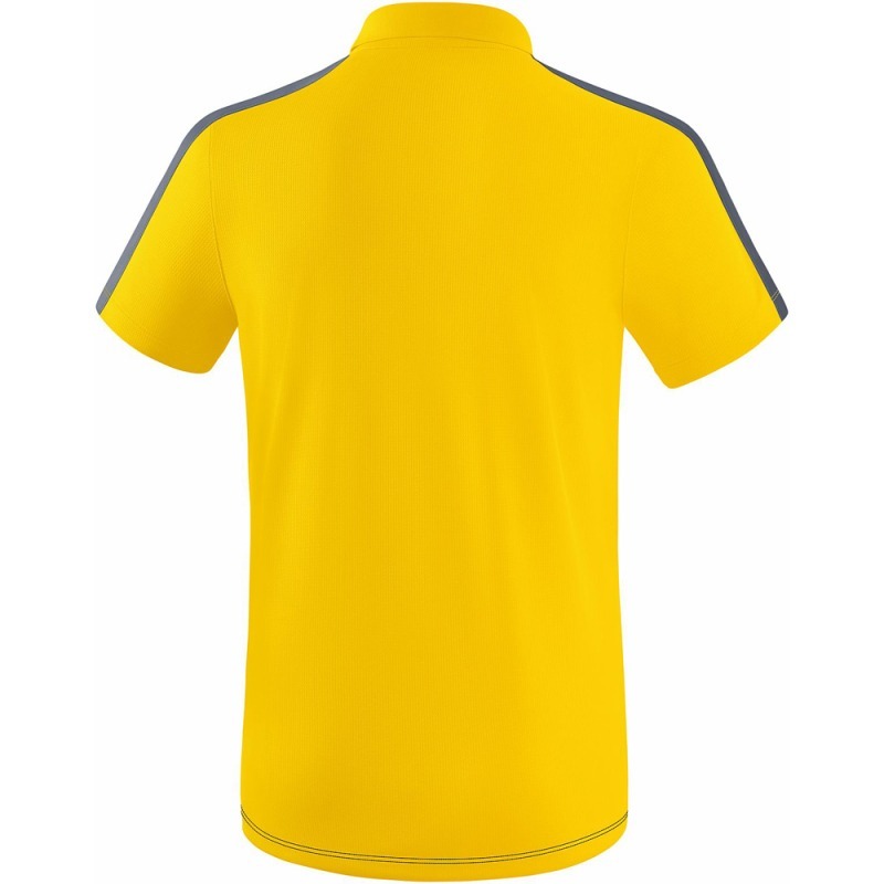 Erima Herren Poloshirt Squad gelb-schwarz-grau