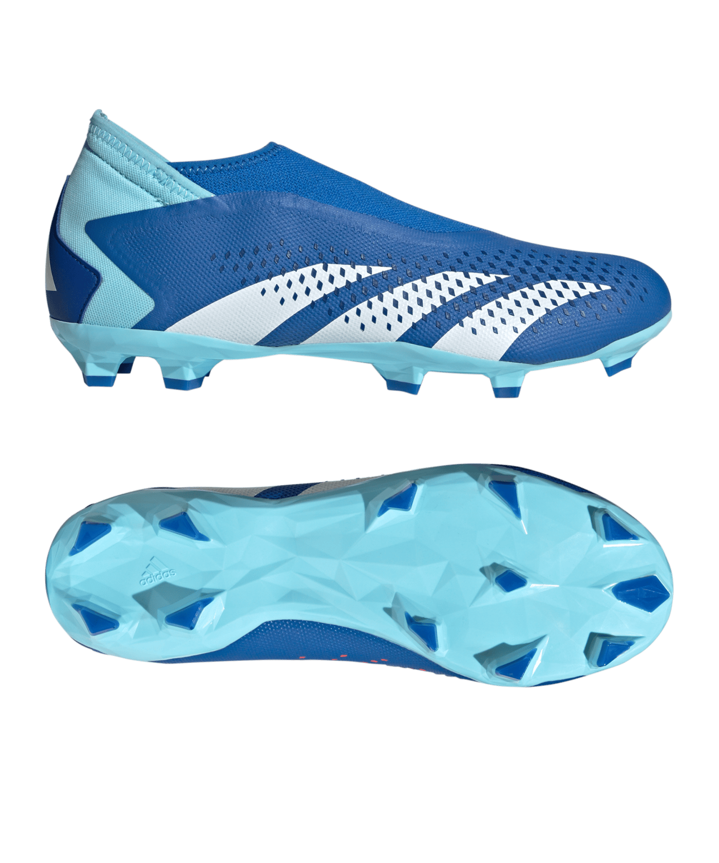 Adidas Fußballschuh Predator Accuracy.3 LL FG Marinerush Blau Weiss Blau