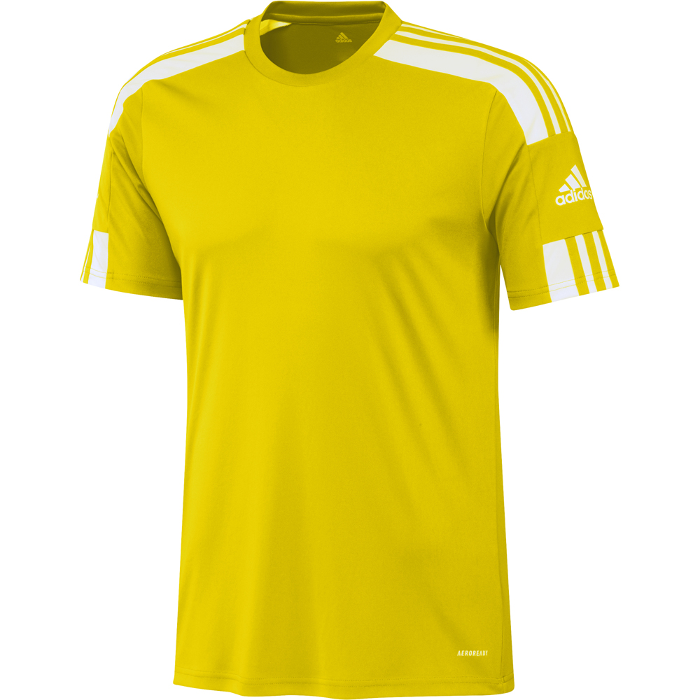 Adidas Herren Kurzarm Trikot Squadra 21 gelb-weiß