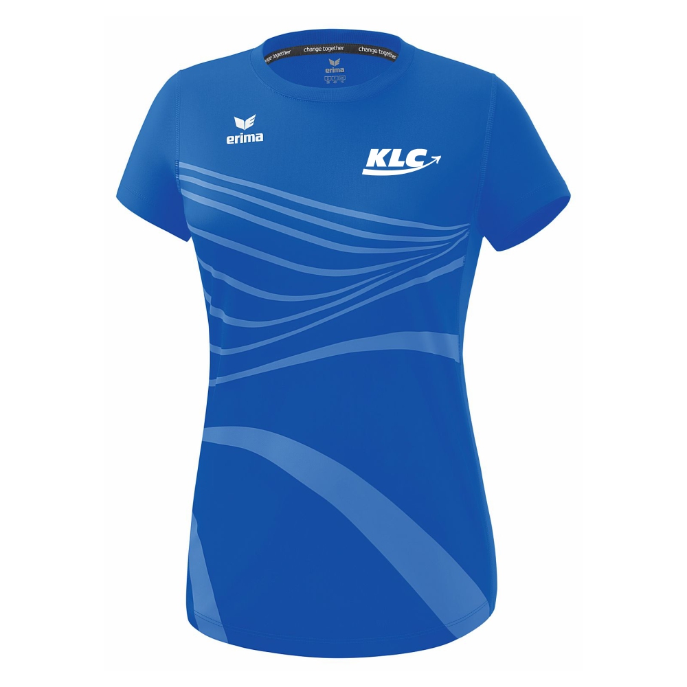 Korschenbroicher Leichtathletik Racing T-Shirt blau