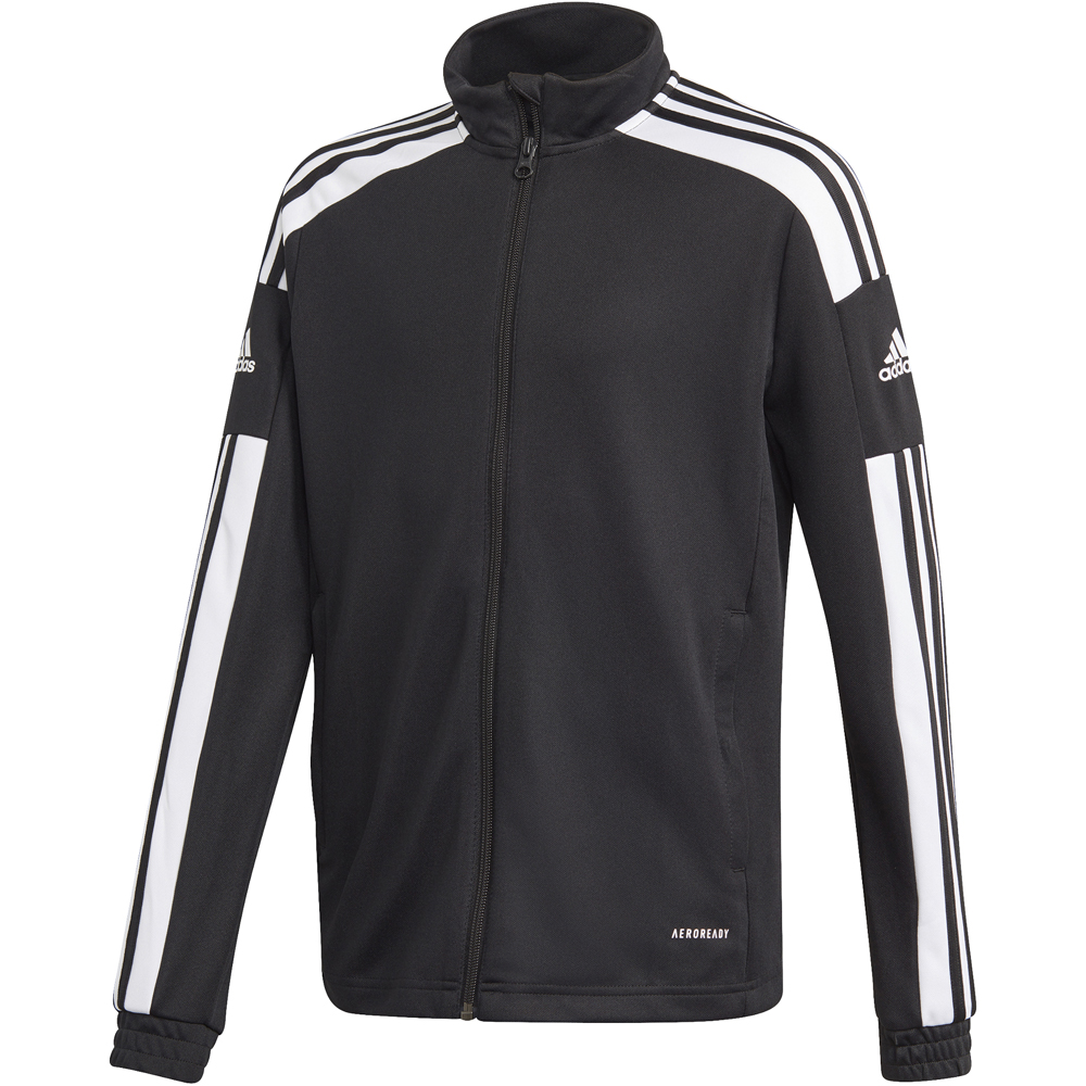 Adidas Kinder Trainingsjacke Squadra 21 schwarz-weiß