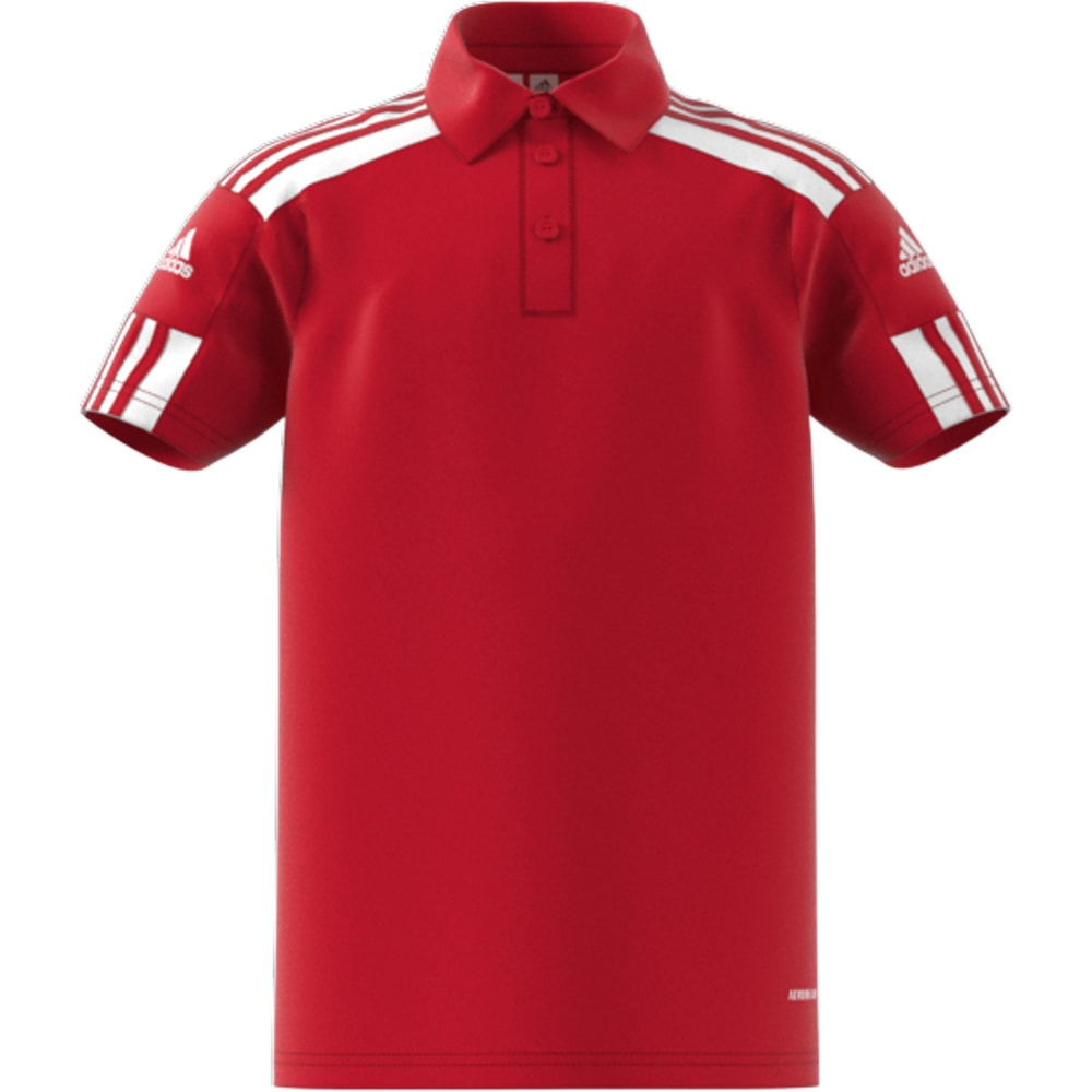 Adidas Kinder Poloshirt Squadra 21 rot-weiß