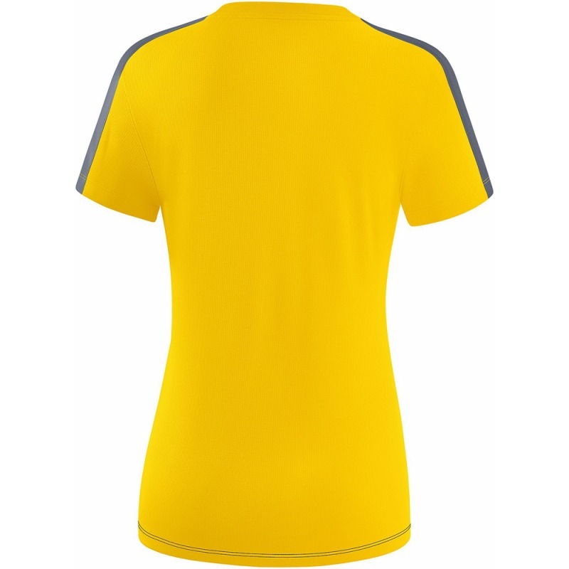 Erima Damen T-Shirt Squad gelb-schwarz-grau
