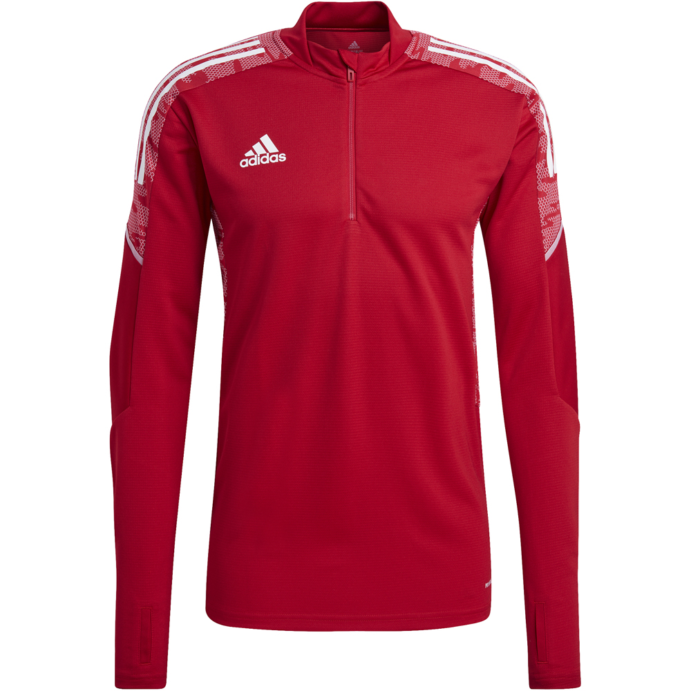 Adidas Herren Trainingstop Condivo 21 rot-weiß