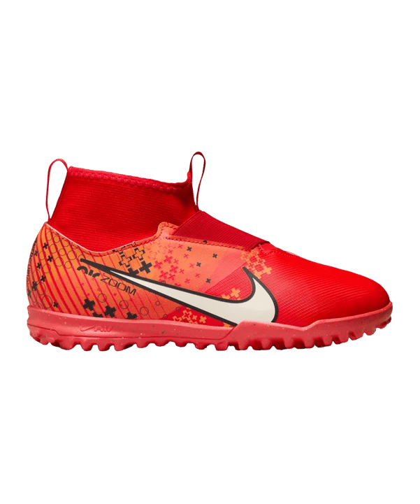 Nike Fußballschuh Air Zoom Mercurial Superfly IX Academy TF Dream Speed 7 Kinder Rot Weiss Orange F600