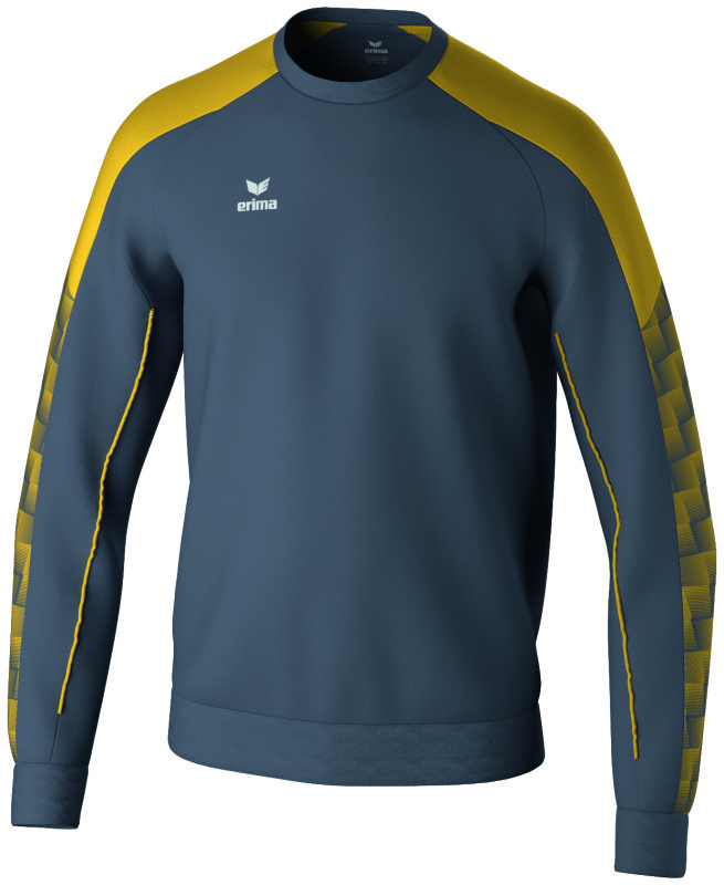 Erima EVO STAR Sweatshirt slate grey gelb