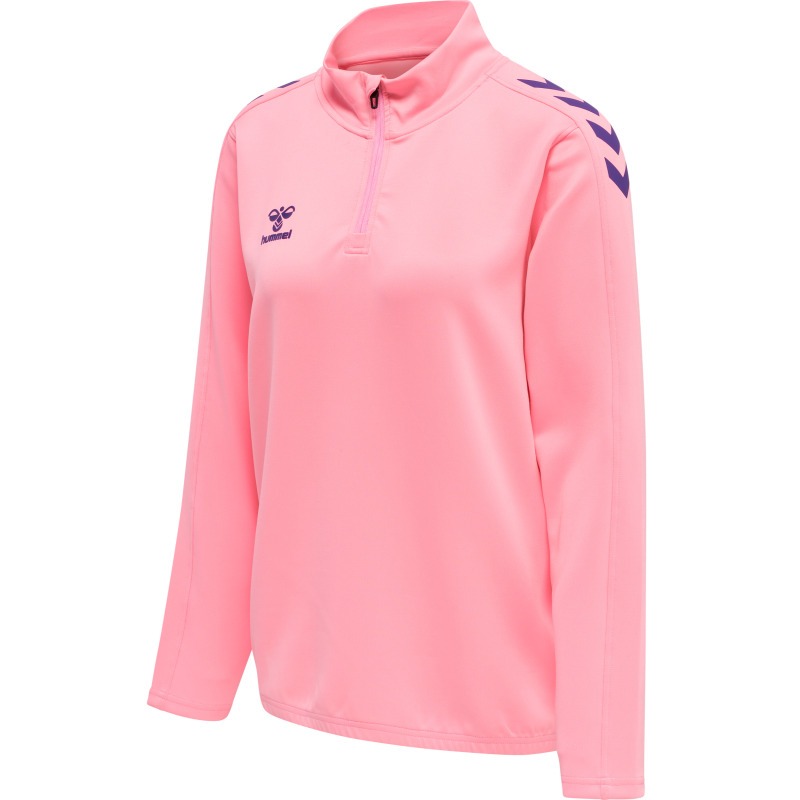 Hummel Hmlcore XK Half Zip Sweat Woman cotton candy