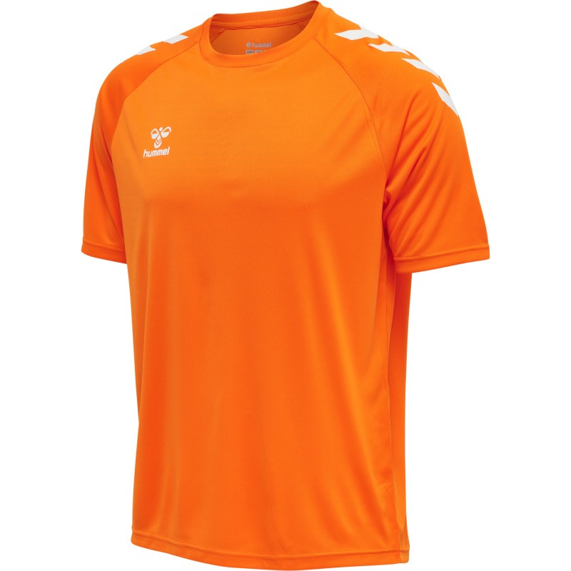 Hummel Hmlcore XK Core Poly T-Shirt S/S orange tiger
