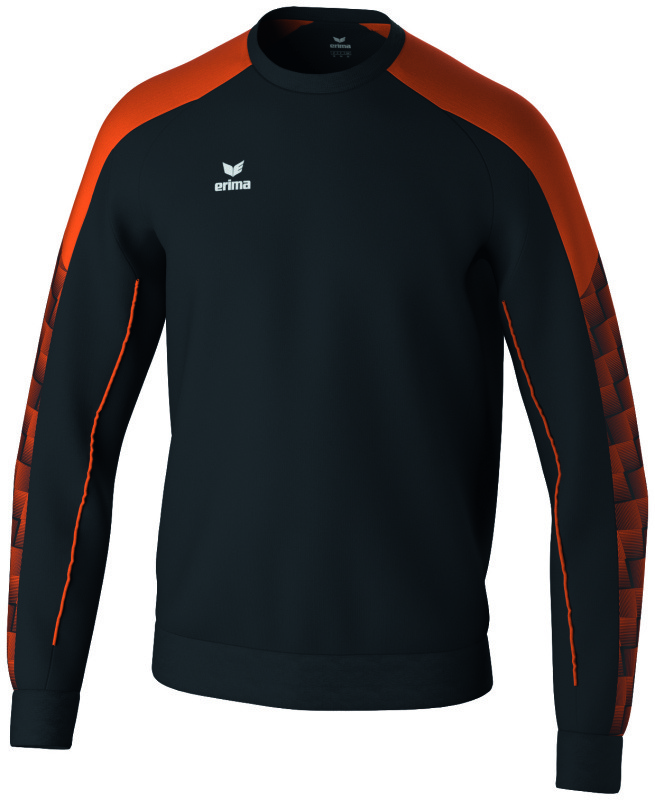 Erima EVO STAR Sweatshirt schwarz orange