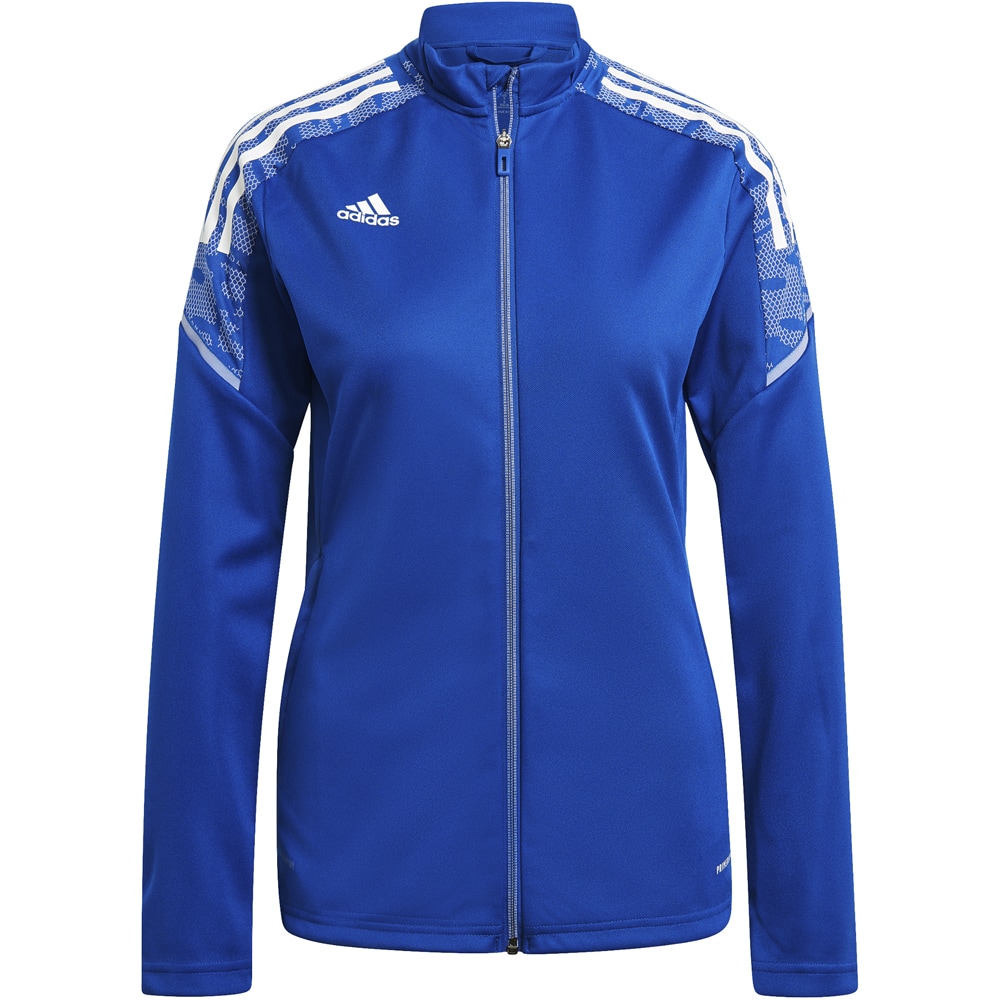 Adidas Damen Trainingsjacke Condivo 21 blau-weiß