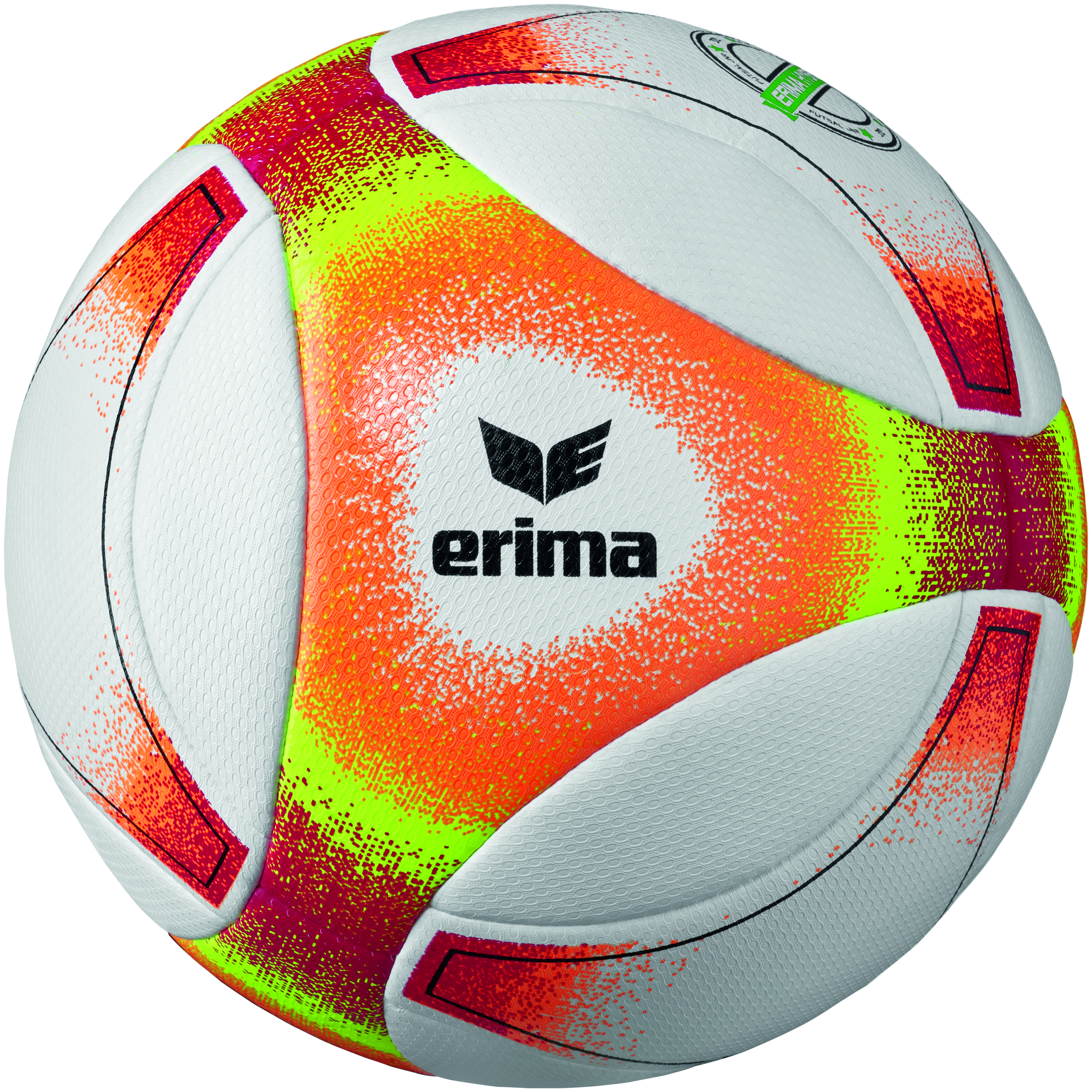 Erima Hybrid JNR 310 Futsal Gr.4 orange-safety yellow-rot