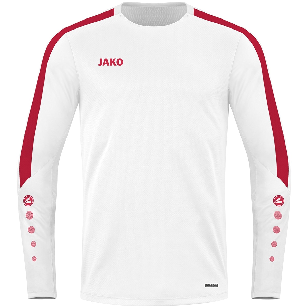 Jako Kinder Sweat Power weiß/rot