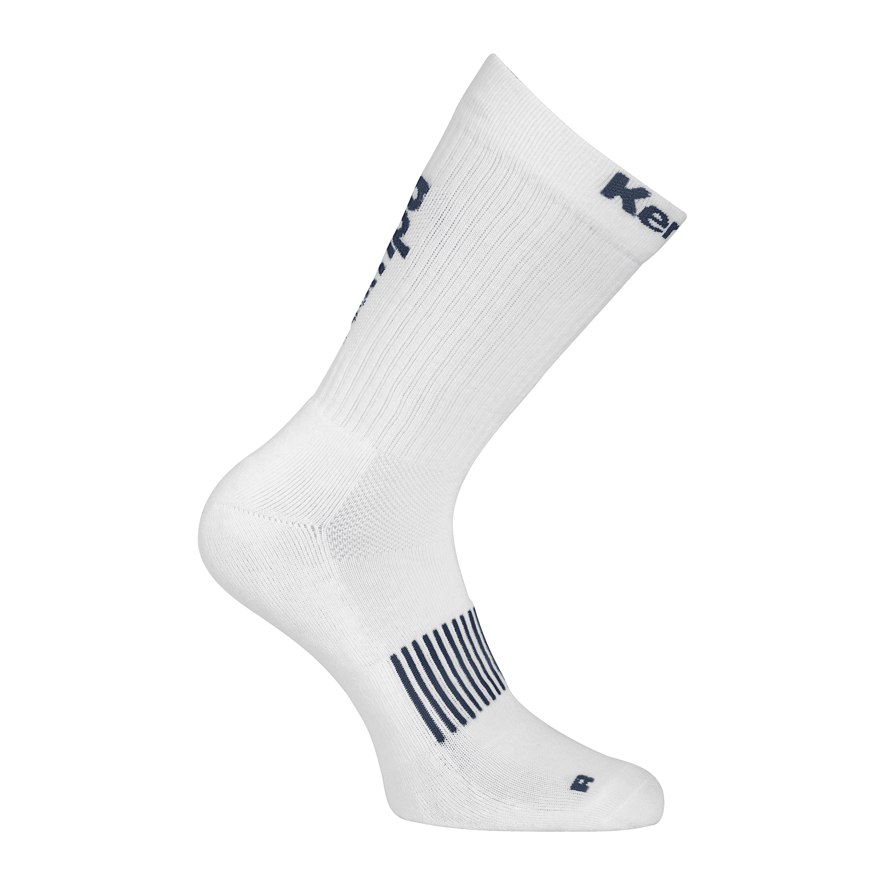 Kempa Logo Classic Socken weiß/marine