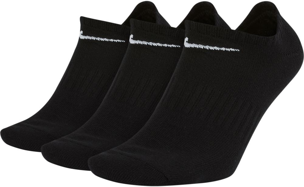 Nike Everyday Lightweight No-Show Socken 3er Pack schwarz