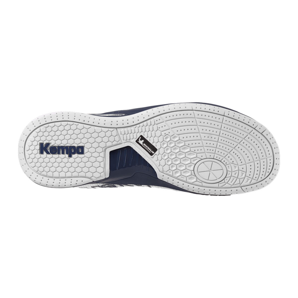 Kempa Attack One 2.0 Game Changer Handballschuh weiß/marine Kempa Attack One 2.0 Game Changer Handballschuh weiß/marine