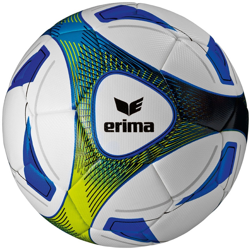 Erima Hybrid Training Fußball royal-lime Gr. 5