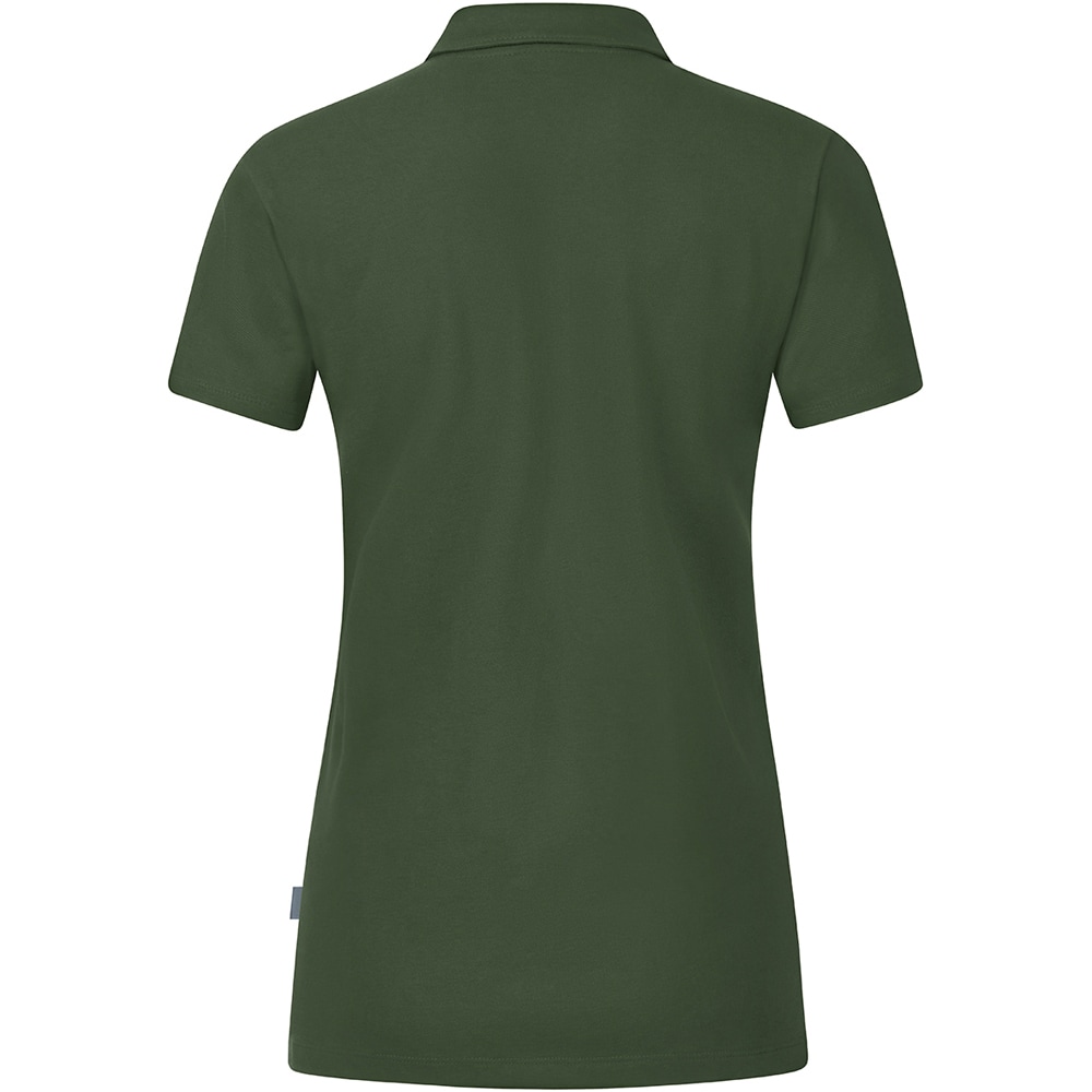 Jako Damen Polo Organic Stretch grün