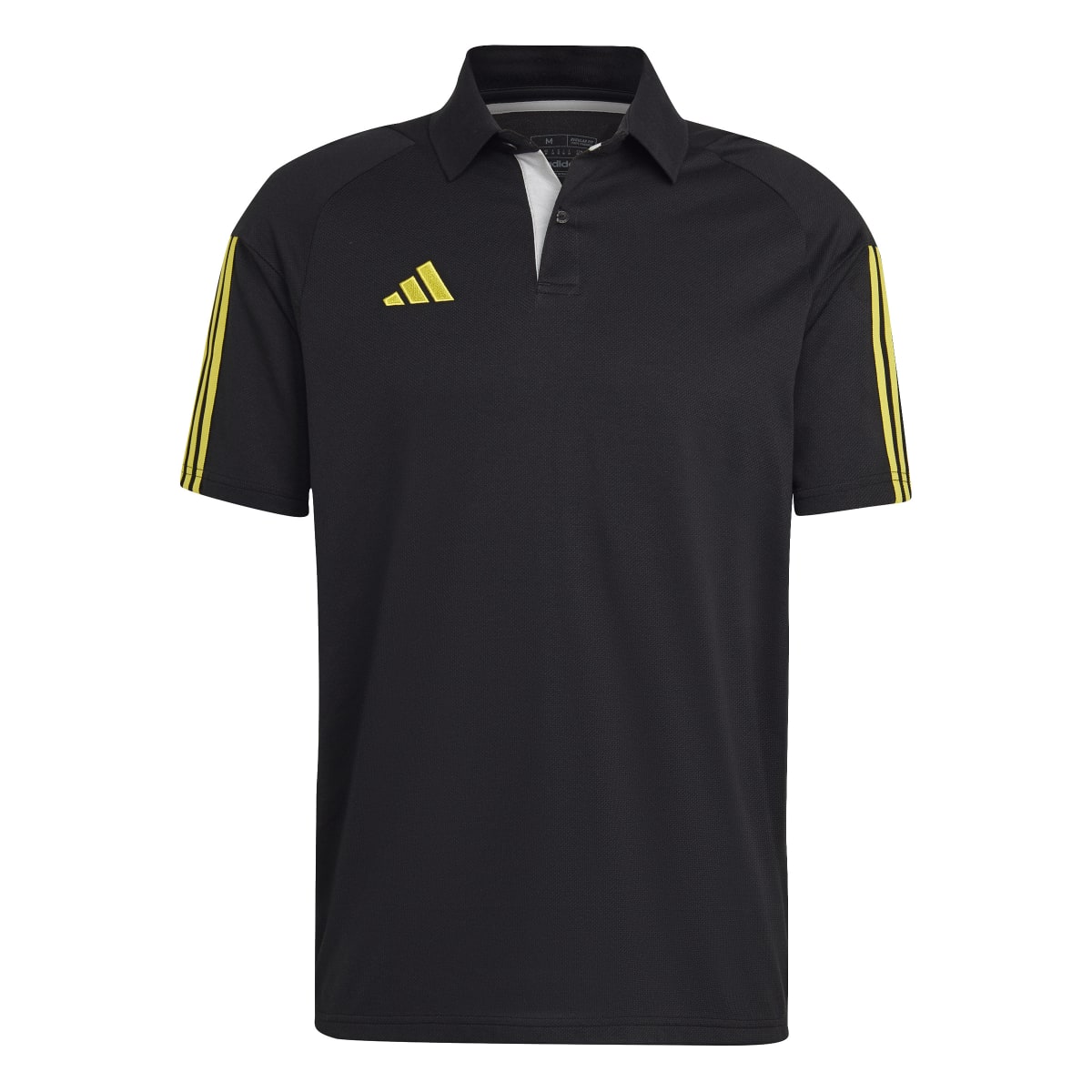 Adidas Polo-Shirt Tiro 23 Competition Black | Team Light Grey | Impact Yellow