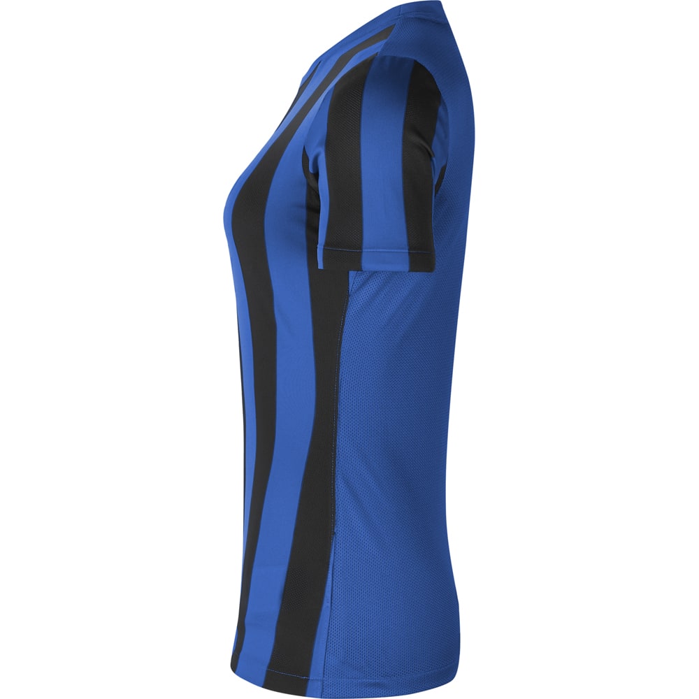 Nike Damen Kurzarm Trikot Striped Division IV blau-schwarz